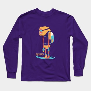 Monster Skier Long Sleeve T-Shirt